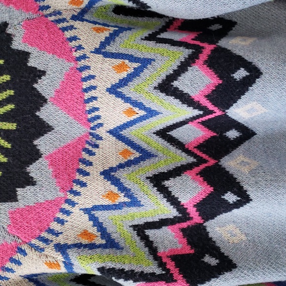 Kate Spade Faire Isle Multicolor Chevron Wool Alpaca Blend Sweater Size XS - Picture 4 of 7
